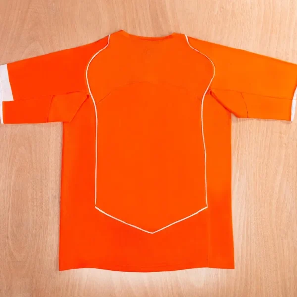 Netherlands 2004/05 Retro Home Jersey Fan Version - Back View | KFCOOL