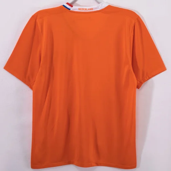 Netherlands 2008/09 Retro Home Jersey Fan Version - Back View | KFCOOL