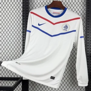 Netherlands 2010/11 Retro Away Long Sleeve Jersey Fan Version - Front View Netherlands 2010/11 Retro Away Long Sleeve Jersey Fan Version - Front View | KFCOOL