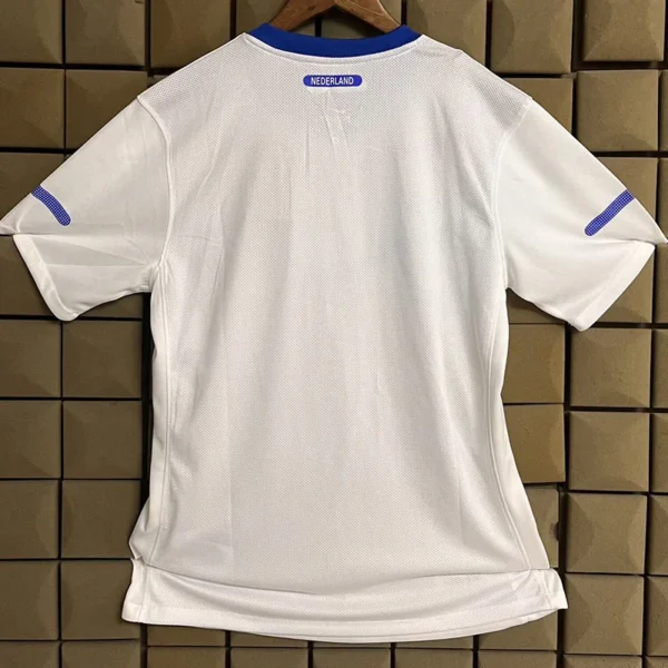Netherlands 2010/11 Retro Away Jersey Fan Version - Back View | KFCOOL