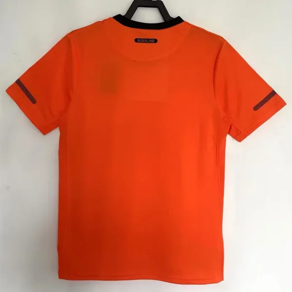 Netherlands 2010/11 Retro Home Jersey Fan Version - Back View | KFCOOL