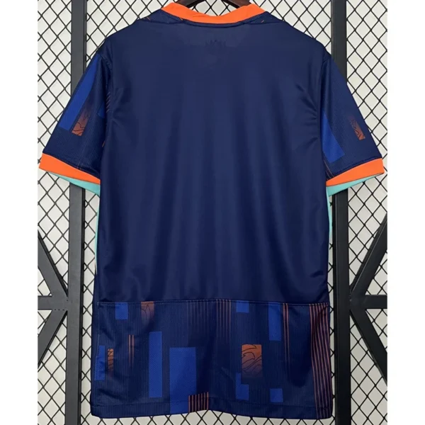 Netherlands 2024/25 Away Jersey Fan Version - Back View | KFCOOL