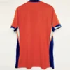 Netherlands 2024/25 Home Jersey Fan Version - Back View | KFCOOL