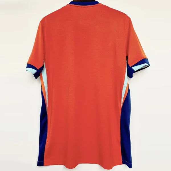 Netherlands 2024/25 Home Jersey Fan Version - Back View | KFCOOL