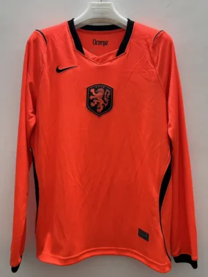 Netherlands 2026/27 Home Long Sleeve Jersey Fan Version - Front View | KFCOOL