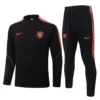 Netherlands 2026/27 Half Pull Tracksuit - Front View Netherlands 2026/27 Half Pull Tracksuit - Front View | KFCOOL