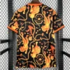 Netherlands 2026/27 Orange Black Training Shirt - Back View | KFCOOL