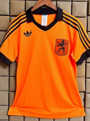 Netherlands 1980/81 Retro Home Jersey Fan Version - Front View | KFCOOL