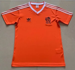 Netherlands 1986/87 Retro Home Jersey Fan Version - Front View | KFCOOL