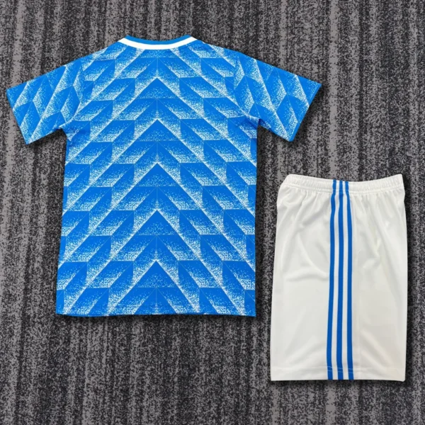 Netherlands 1988/89 Retro Away Kids Kit Fan Version - Back View | KFCOOL