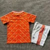 Netherlands 1988/89 Retro Home Kids Kit Fan Version - Back View | KFCOOL
