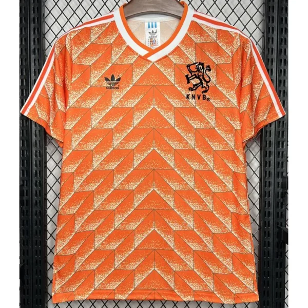 Netherlands 1988/89 Retro Home Jersey Fan Version - Front View | KFCOOL