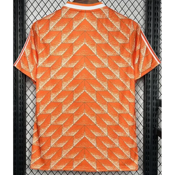 Netherlands 1988/89 Retro Home Jersey Fan Version - Back View | KFCOOL