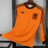 Netherlands 1990/91 Retro Home Long Sleeve Jersey Fan Version - Front View Netherlands 1990/91 Retro Home Long Sleeve Jersey Fan Version - Front View | KFCOOL