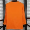 Netherlands 1990/91 Retro Home Long Sleeve Jersey Fan Version - Back View Netherlands 1990/91 Retro Home Long Sleeve Jersey Fan Version - Back View | KFCOOL