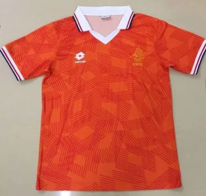 Netherlands 1991/92 Retro Home Jersey Fan Version - Front View Netherlands 1991/92 Retro Home Jersey Fan Version - Front View | KFCOOL