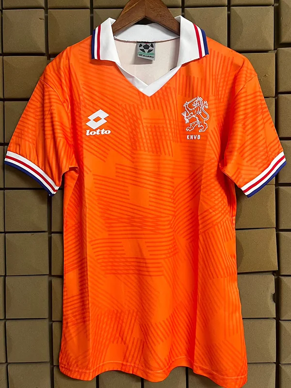 Netherlands 1993/94 Retro Home Jersey Fan Version - Front View | KFCOOL