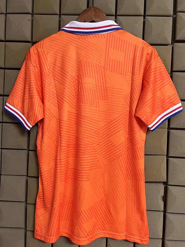 Netherlands 1993/94 Retro Home Jersey Fan Version - Back View | KFCOOL