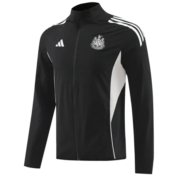 Newcastle United 2025/26 Windbreaker - Front View - KFCool – Football Jerseys & Soccer Kits Store Newcastle United 2025/26 Windbreaker - Front View | KFCOOL