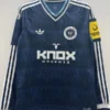 Newcastle United 2026/27 Away Blue Long Sleeve Jersey Fan Version - Front View | KFCOOL