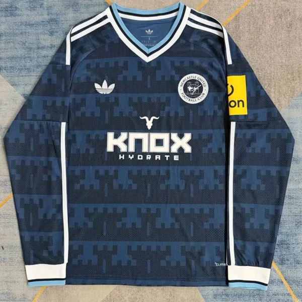 Newcastle United 2026/27 Away Long Sleeve Jersey Fan Version - Front View | KFCOOL