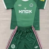 Newcastle United 2026/27 Goalkeeper Kids Kit Fan Version - Front View | KFCOOL