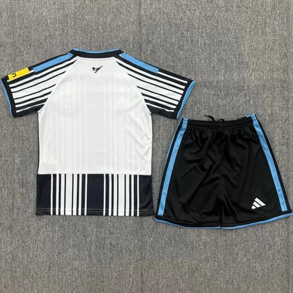 Newcastle United 2026/27 Home Kids Kit Fan Version - Back View | KFCOOL