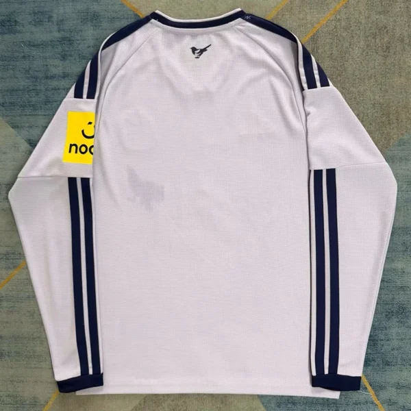Newcastle United 2026/27 Third White Long Sleeve Jersey Fan Version - Back View | KFCOOL