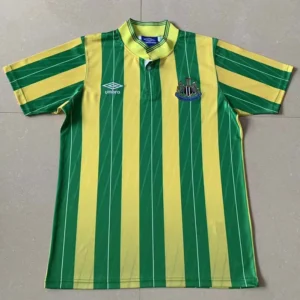 Newcastle United 1988/89 Retro Away Green Jersey Fan Version - Front View Newcastle United 1988/89 Retro Away Green Jersey Fan Version - Front View | KFCOOL