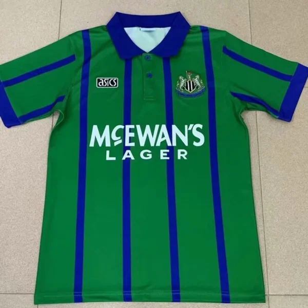 Newcastle United 1995/96 Retro Away Jersey Fan Version - Front View Newcastle United 1995/96 Retro Away Jersey Fan Version - Front View | KFCOOL