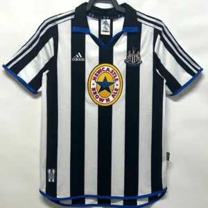Newcastle United 1999/00 Retro Home Jersey Fan Version - Front View | KFCOOL