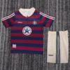 Newcastle United 1995/97 Retro Away Kids Kit Fan Version - Front View Newcastle United 1995/97 Retro Away Kids Kit Fan Version - Front View | KFCOOL
