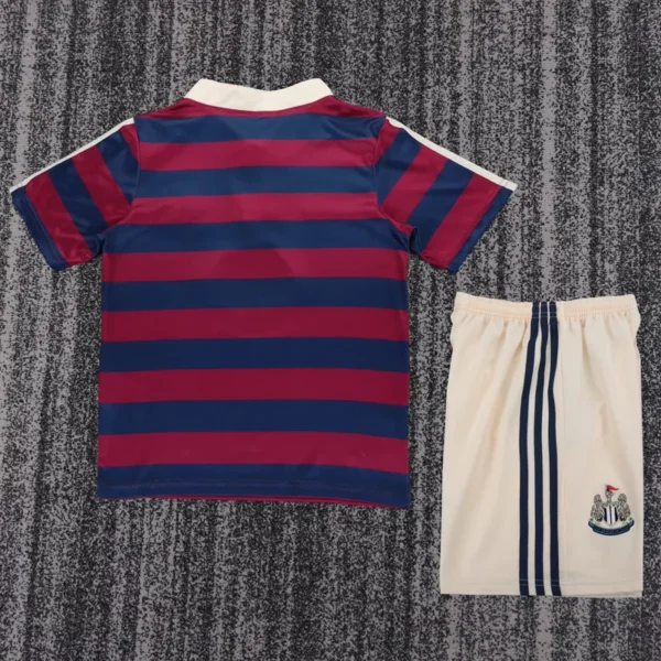 Newcastle United 1995/97 Retro Away Kids Kit Fan Version - Back View Newcastle United 1995/97 Retro Away Kids Kit Fan Version - Back View | KFCOOL