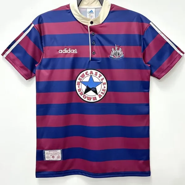 Newcastle United 1995/97 Retro Away Jersey Fan Version - Front View Newcastle United 1995/97 Retro Away Jersey Fan Version - Front View | KFCOOL