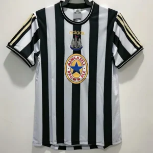 Newcastle United 1997/99 Retro Home Jersey Fan Version - Front View Newcastle United 1997/99 Retro Home Jersey Fan Version - Front View | KFCOOL