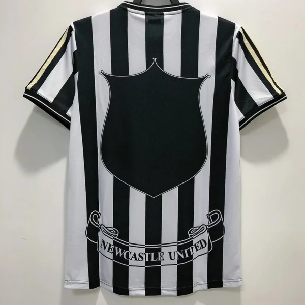 Newcastle United 1997/99 Retro Home Jersey Fan Version - Back View | KFCOOL