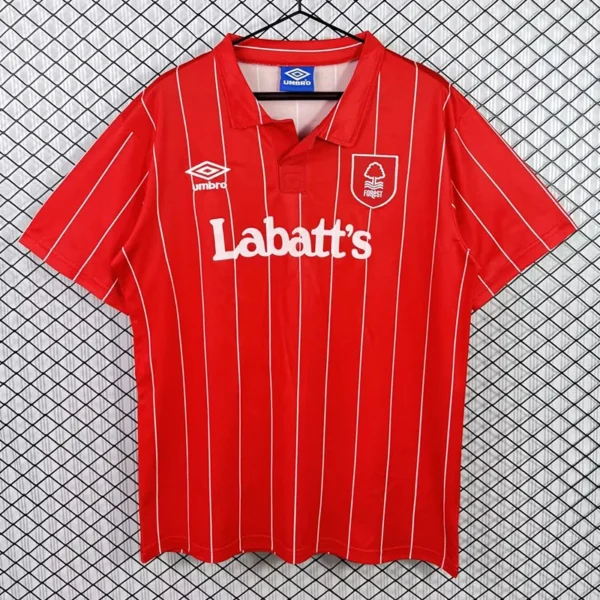 Nottingham Forest 1993/94 Retro Home Jersey Fan Version - Front View Nottingham Forest 1993/94 Retro Home Jersey Fan Version - Front View | KFCOOL