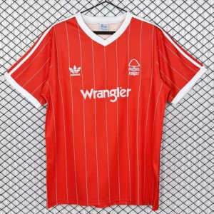 Nottingham Forest 1982/84 Retro Home Jersey Fan Version - Front View Nottingham Forest 1982/84 Retro Home Jersey Fan Version - Front View | KFCOOL