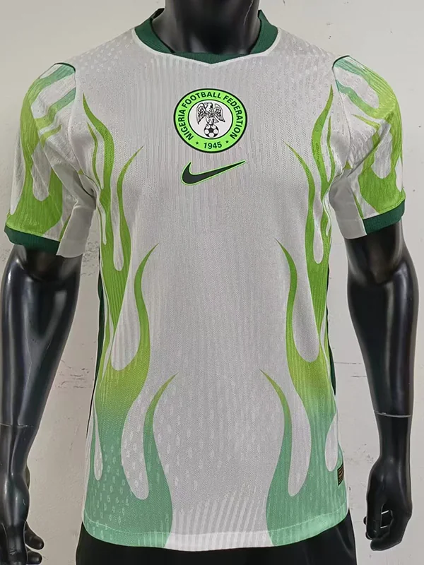 Nigeria 2026/27 Away Jersey Player Version - Front View | KFCOOL