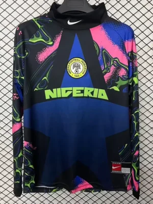 Nigeria 2026/27 Goalkeeper Special Edition Long Sleeve Jersey Fan Version - Front View Nigeria 2026/27 Goalkeeper Special Edition Long Sleeve Jersey Fan Version - Front View | KFCOOL