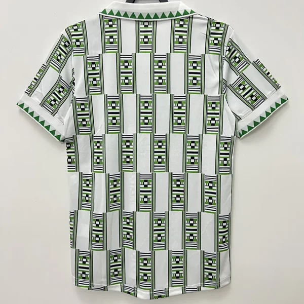 Nigeria 1994/95 Retro Away Jersey Fan Version - Back View Nigeria 1994/95 Retro Away Jersey Fan Version - Back View | KFCOOL