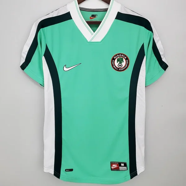 Nigeria 1998/99 Retro Home Jersey Fan Version - Front View | KFCOOL