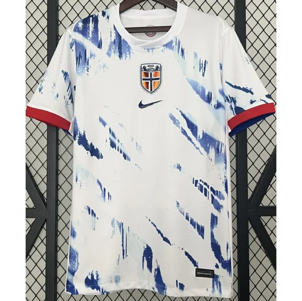 Norway 2024/25 Away Jersey Fan Version - Front View | KFCOOL