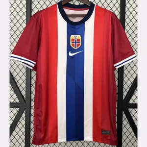 Norway 2024/25 Home Jersey Fan Version - Front View Norway 2024/25 Home Jersey Fan Version - Front View | KFCOOL