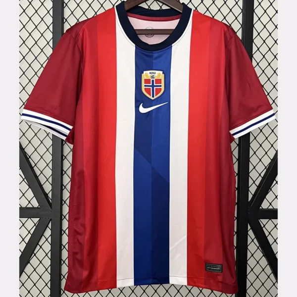 Norway 2024/25 Home Jersey Fan Version - Front View | KFCOOL