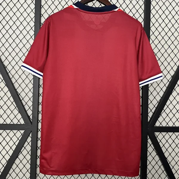 Norway 2024/25 Home Jersey Fan Version - Back View | KFCOOL
