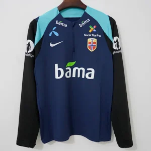 Norway 2025/26 Half Pull Tracksuit - Front View | KFCOOL
