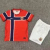 Norway 2026/27 Home Kids Kit Fan Version - Front View | KFCOOL