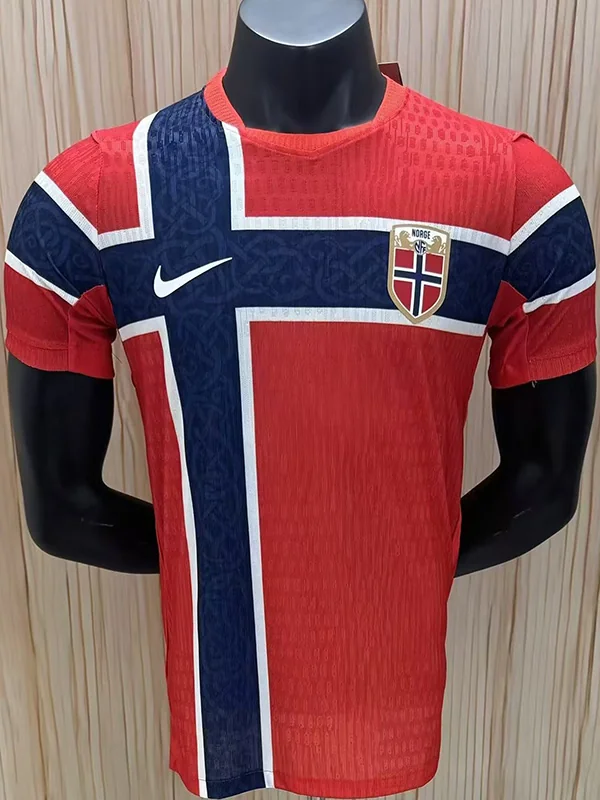 Norway 2026/27 Home Jersey Player Version - Front View Norway 2026/27 Home Jersey Player Version - Front View | KFCOOL