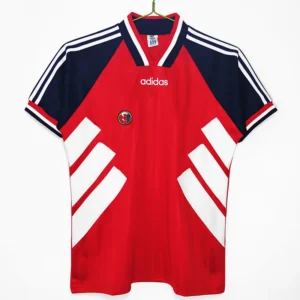 Norway 1994/95 Retro Home Jersey Fan Version - Front View Norway 1994/95 Retro Home Jersey Fan Version - Front View | KFCOOL